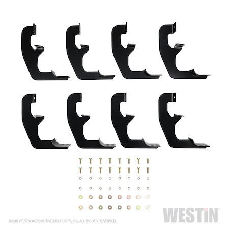 Westin Premier Oval Nerf Step Bar Mount Kit 22-2255